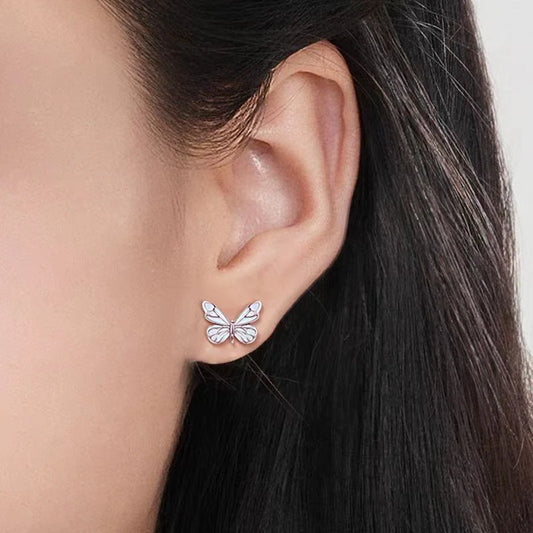 Fashion Personality Butterfly Stud Earrings For Women